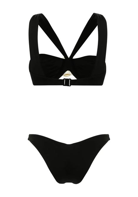 Bikini Sahar Nero e Avorio LA REVECHE | LR23TB05BLACK/IVORY